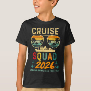 T-shirt Équipe de croisière 2026 Vacances familiales Group