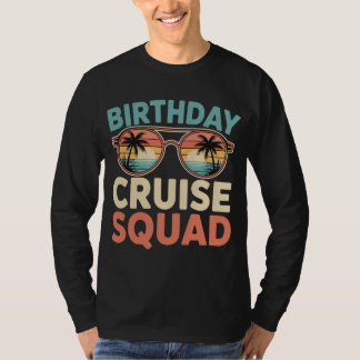 T-shirt Équipe de croisière d'anniversaire rétro 2026 - Co