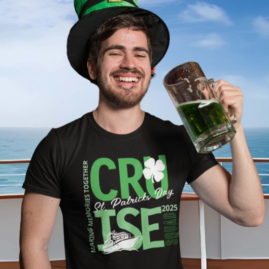 T-shirt Équipe de croisière de la Saint-Patrick année pers