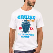 T-shirt Équipe de croisière personnalisée 2024 Groupe amus (Devant)