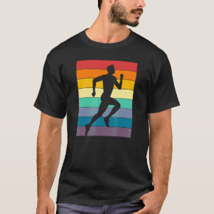 T-shirt Équipe de cross-country pour hommes, rétro vintage