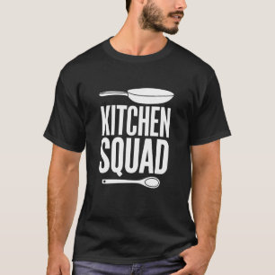 T-shirt Équipe de cuisine Chef à domicile Équipe de cuisin