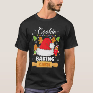 T-shirt Équipe de cuisine de Noël Famille de Noël
