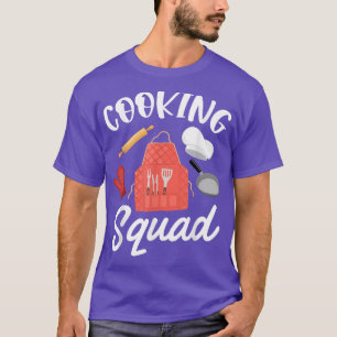 T-shirt Équipe de cuisine Hobby drôle Cadeau de cuisson de