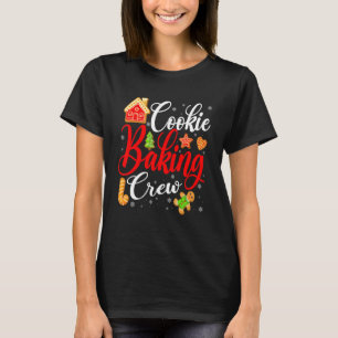 T-shirt Équipe De Cuisinière De Cookie Pour Les Fans De Bo