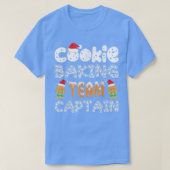 T-shirt Équipe de cuisson de biscuits Capitaine Funny Ging (Design devant)