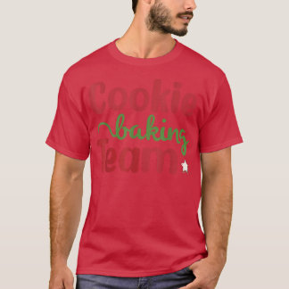 T-shirt Équipe de cuisson de biscuits Noël Famille de cuis