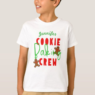 T-shirt Équipe de cuisson de biscuits plaisir cuisine de f
