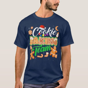 T-shirt Équipe de cuisson de biscuits Vacances Cuisine amu