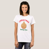 T-shirt Équipe de cuisson de Noël (Devant entier)