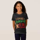 T-Shirt Équipe de cuisson des biscuits Escouade de Noël Éq (Devant entier)