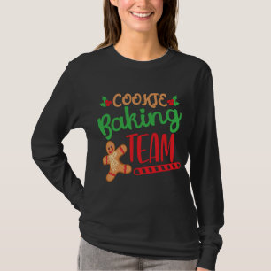 T-shirt Équipe de cuisson des biscuits Escouade de Noël Éq