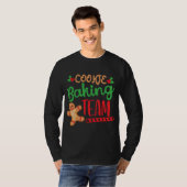 T-shirt Équipe de cuisson des biscuits Escouade de Noël Éq (Devant entier)