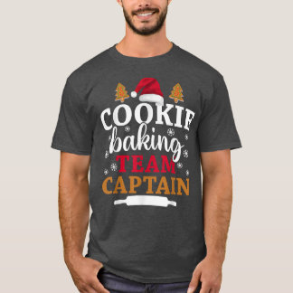 T-shirt Équipe de cuisson Noël Cookie Équipe de cuisson Ca