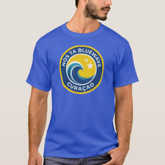 T-shirt Équipe de Curaçao The Blue Wave Coupe du Monde de 