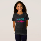 T-Shirt Équipe de Cute Cousin (Devant entier)