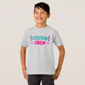 T-shirt Équipe de Cute Cousin (Devant entier)