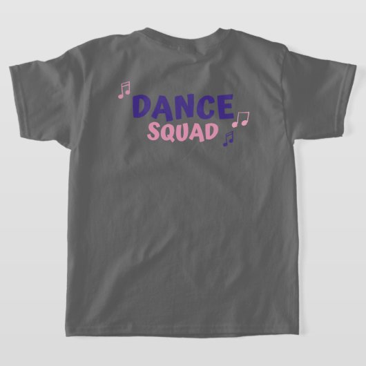 T-shirt Équipe de danse (Couchage Retour)
