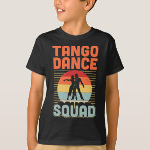 T-shirt Équipe de danse du tango correspondant École de da