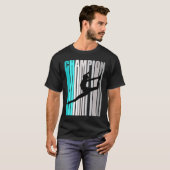 T-shirt Équipe de Danses Turquoise Girls (Devant entier)