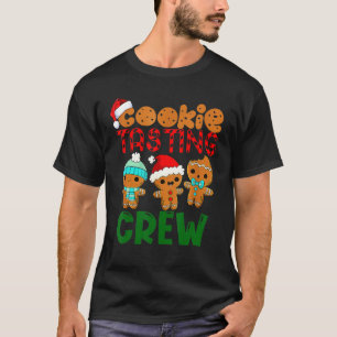 T-shirt Équipe de dégustation de biscuits de Noël Dégustat