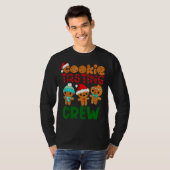 T-shirt Équipe de dégustation de biscuits Xmas Dégustation (Devant entier)