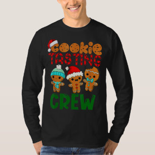 T-shirt Équipe de dégustation de biscuits Xmas Dégustation