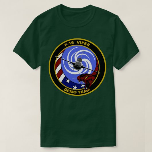 T-shirt Équipe de démo Viper F16 (Design devant)