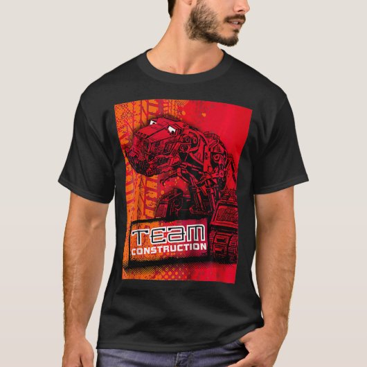 T-shirt Équipe de DreamWorks DinoTrux Ty Rux pour enfants (Devant)