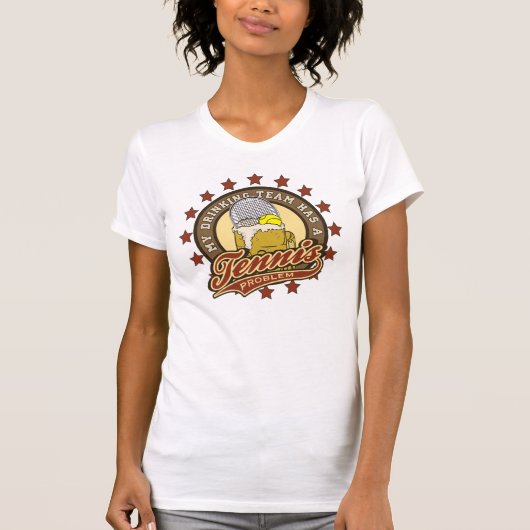 T-shirt Équipe de Drining de tennis (Devant)