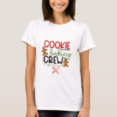 T-shirt Équipe de fabrication de biscuits (Devant)