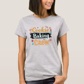 T-shirt Équipe de fabrication de biscuits (Devant)
