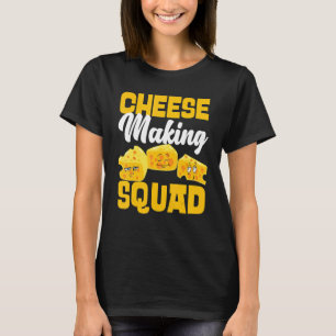 T-shirt Équipe de fabrication de fromage Gouda