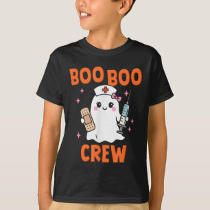 T-shirt Équipe de fantômes d'infirmières Halloween Boo Boo