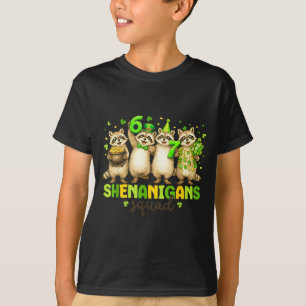 T-shirt Équipe de farceurs raton laveur pour enfants femme