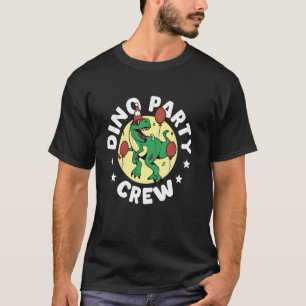 T-shirt Équipe de fête Dino Dinosaure Anniversaire de dino