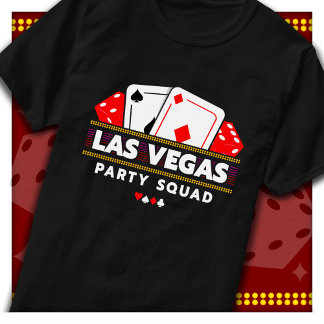 T-shirt Équipe de fête Voyage à Vegas Équipe de Las Vegas