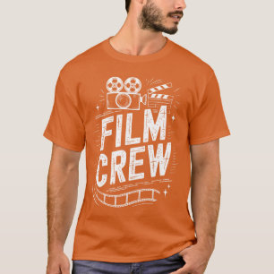 T-shirt Équipe de film Cinématographie Réalisateur de ciné