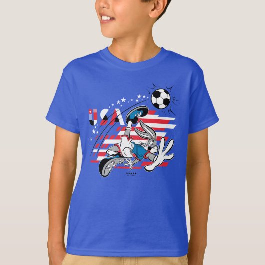 T-shirt Équipe de foot USA de BUGS BUNNY™ graphique (Devant)