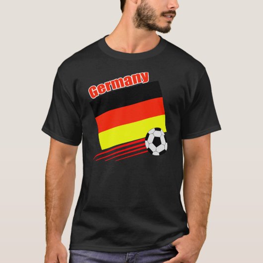 T-shirt Équipe de football allemande (Devant)