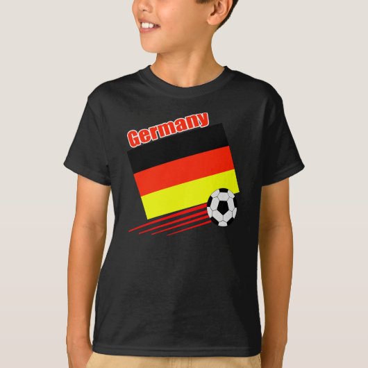 T-shirt Équipe de football allemande (Devant)