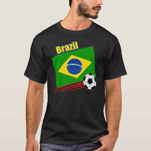 T-shirt Équipe de football brésilienne (Devant)