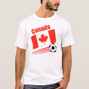 T-shirt Équipe de football canadienne