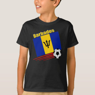 T-shirt Équipe de football des Barbade