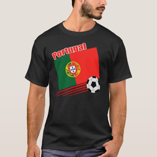 T-shirt Équipe de football portugaise (Devant)