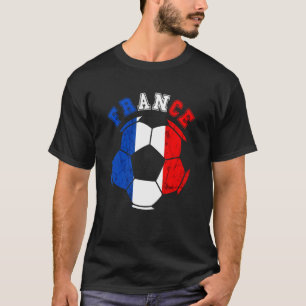 T-shirt Équipe de France de Football France Balle Fierté F