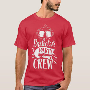 T-shirt Équipe de garçon d'honneur marié mariée