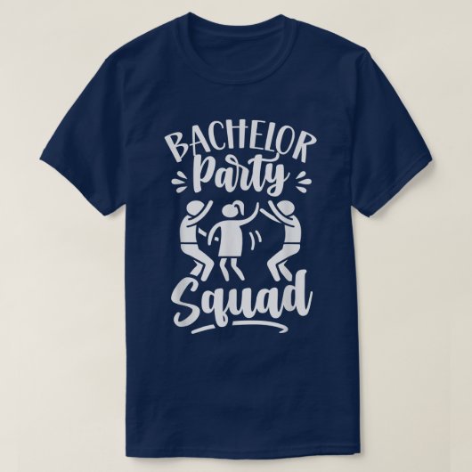 T-shirt Équipe de garçon d'honneur Mariée (Design devant)