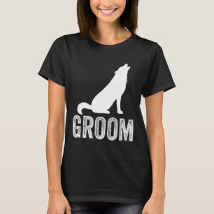 T-shirt Équipe de garçons d'honneur de mariage de célibata