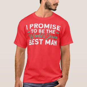 T-shirt Équipe de garçons d'honneur du meilleur homme du m
